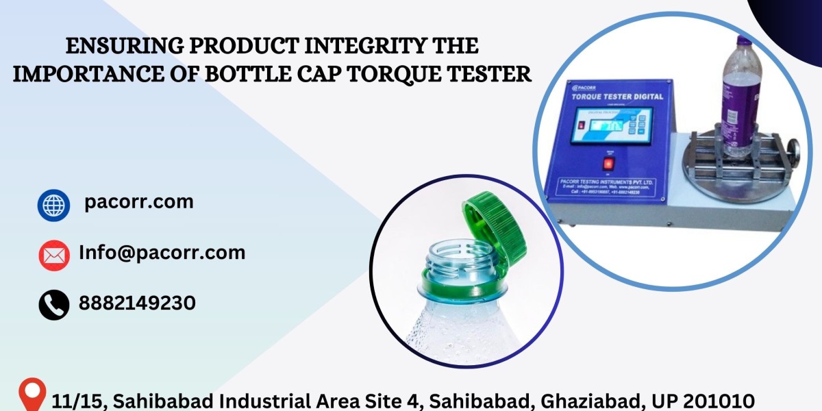 Bottle Cap Torque Tester Ensuring Precision in Packaging